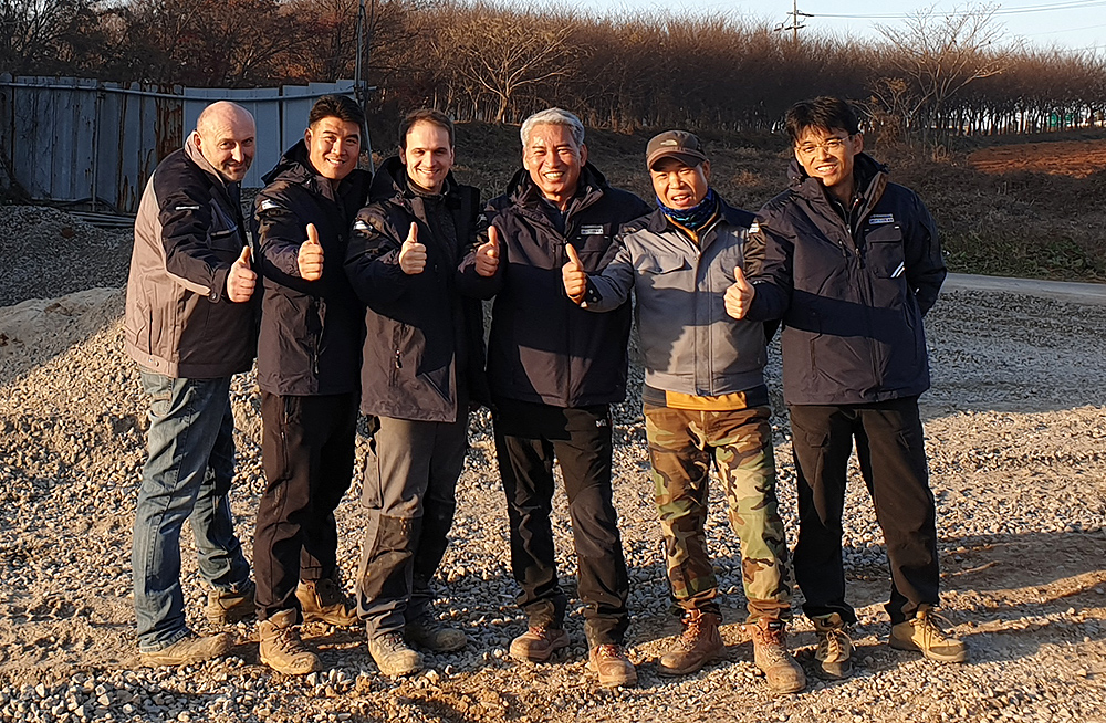 Baustelle Gimje, Süd-Korea